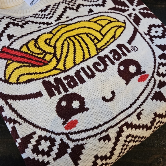 NWT Maruchan Noodle Sweater - Picture 2 of 8